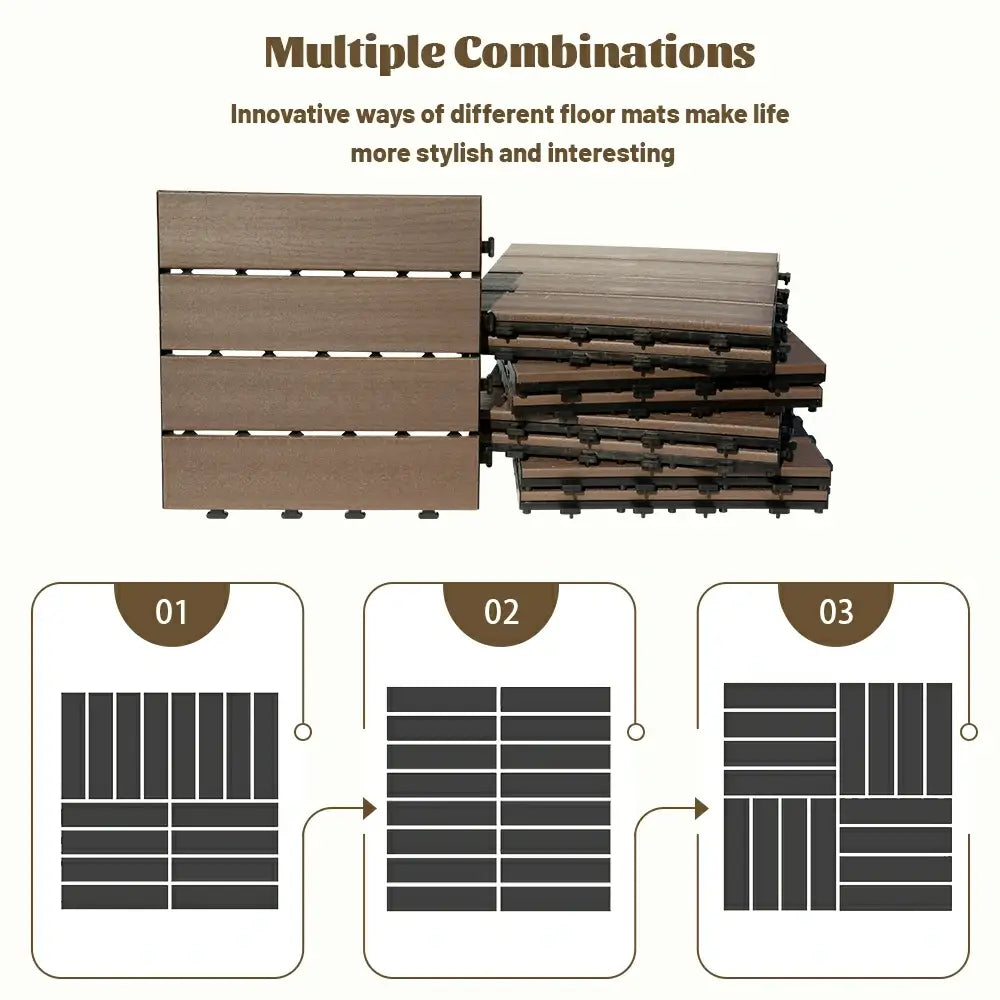 HDPE Interlocking Deck Tiles