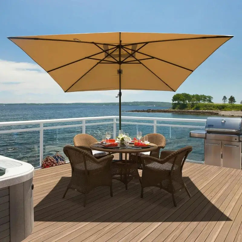domi cantilever umbrella #size_8'x8'
