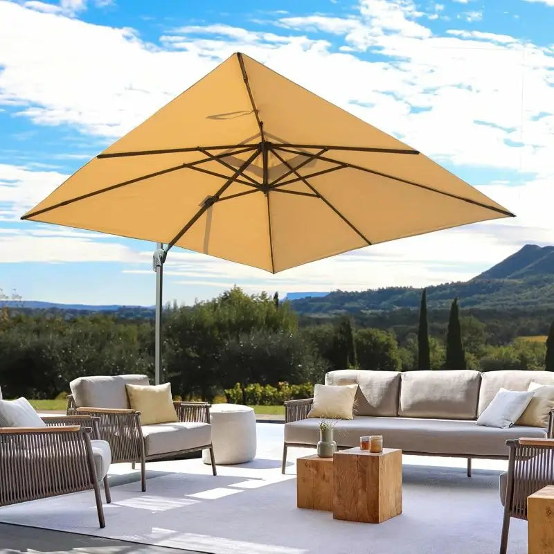 domi cantilever umbrella #size_8'x8'