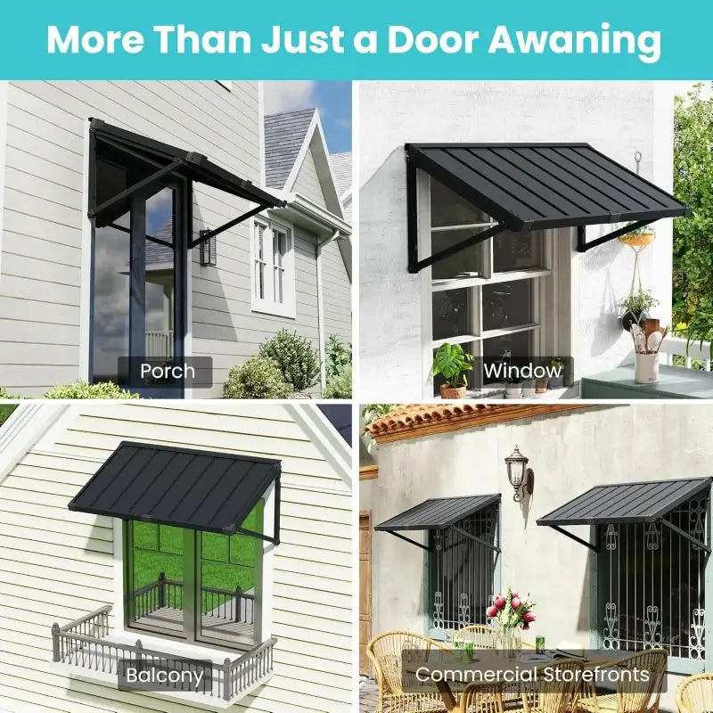Metal Window Awnings#size_40.94" W x 24.2" D x 18.98" H