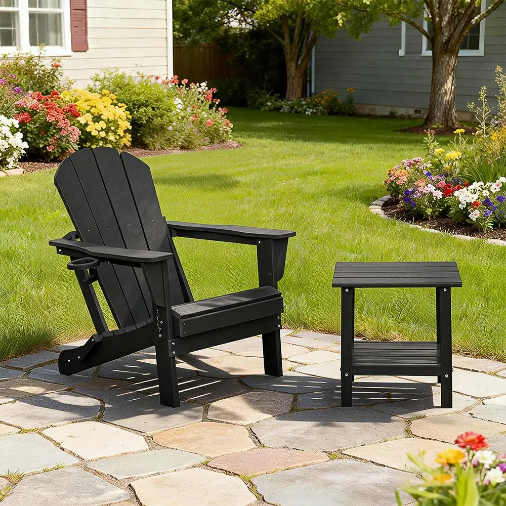 Domi Outdoor Living Adirondack Chairs#color_black