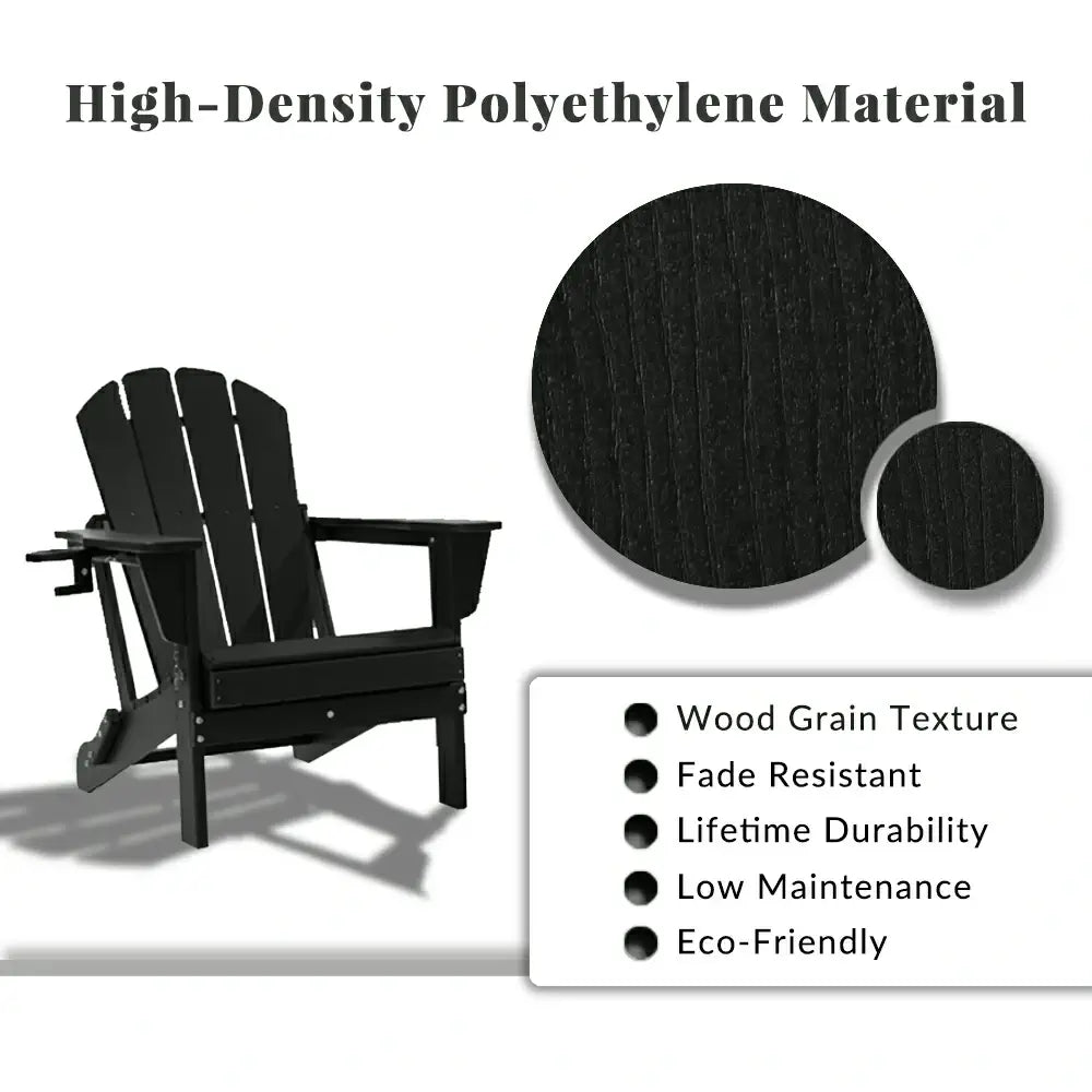 Domi Outdoor Living Adirondack Chairs#color_black