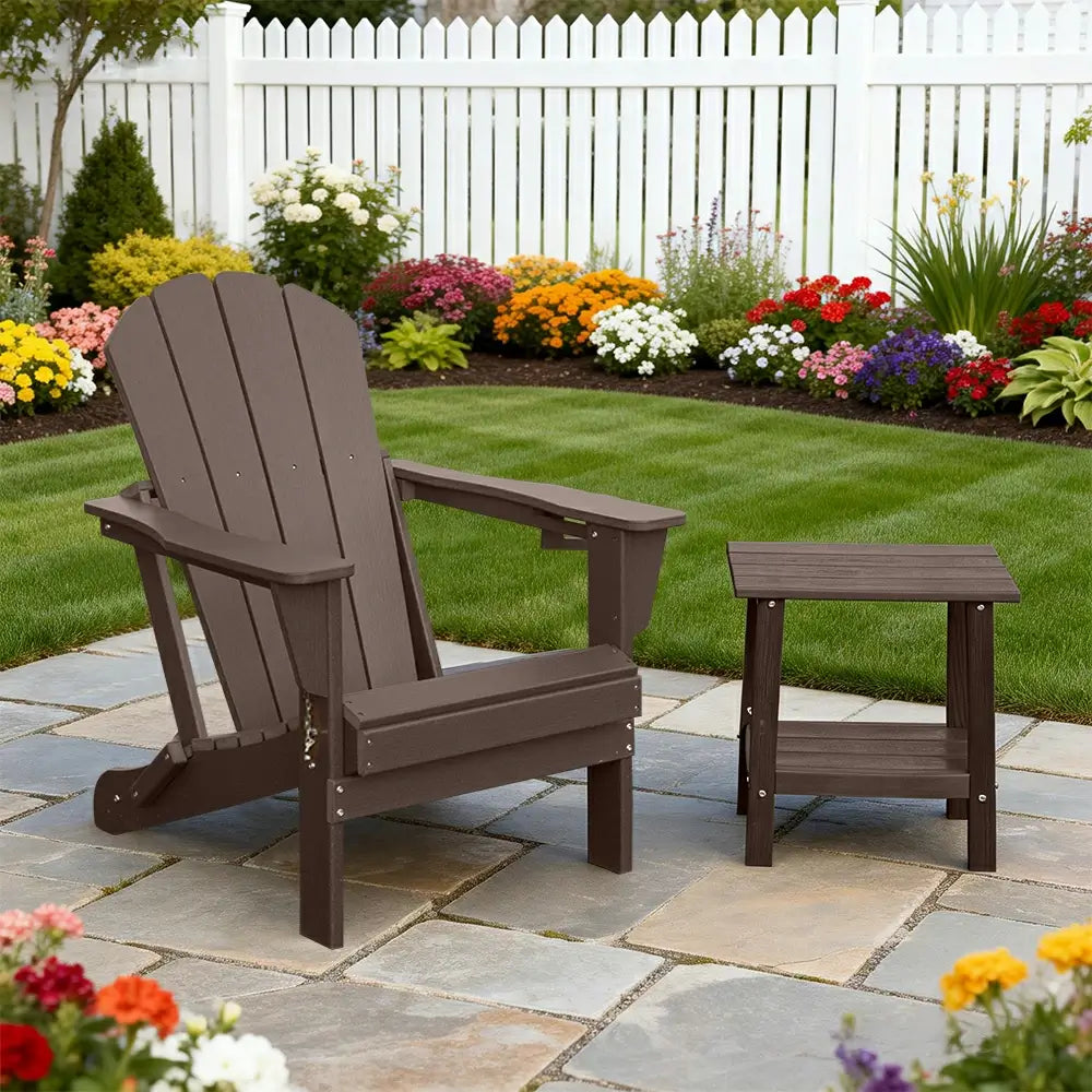Domi Outdoor Living Adirondack Chairs#color_brown
