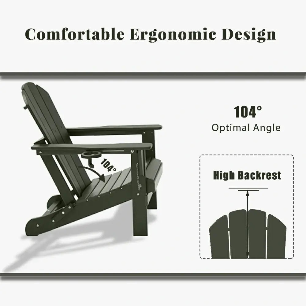 Domi Outdoor Living Adirondack Chairs#color_gray