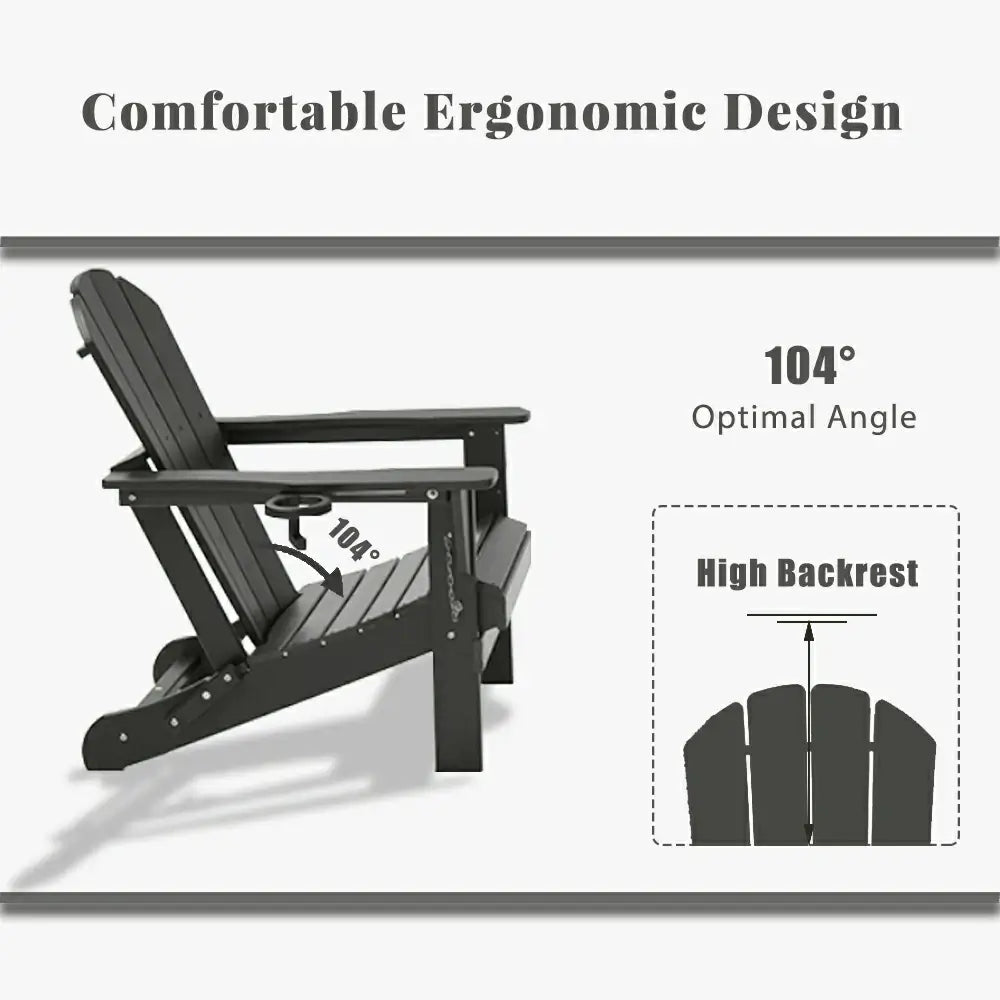 Domi Outdoor Living Adirondack Chairs#color_gray