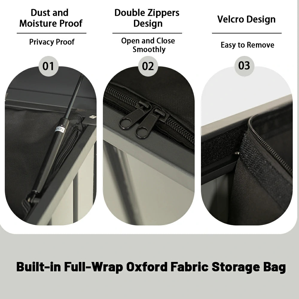 Domi Outdoor Living deck box#capacity_120 gallons W/Storage Bag