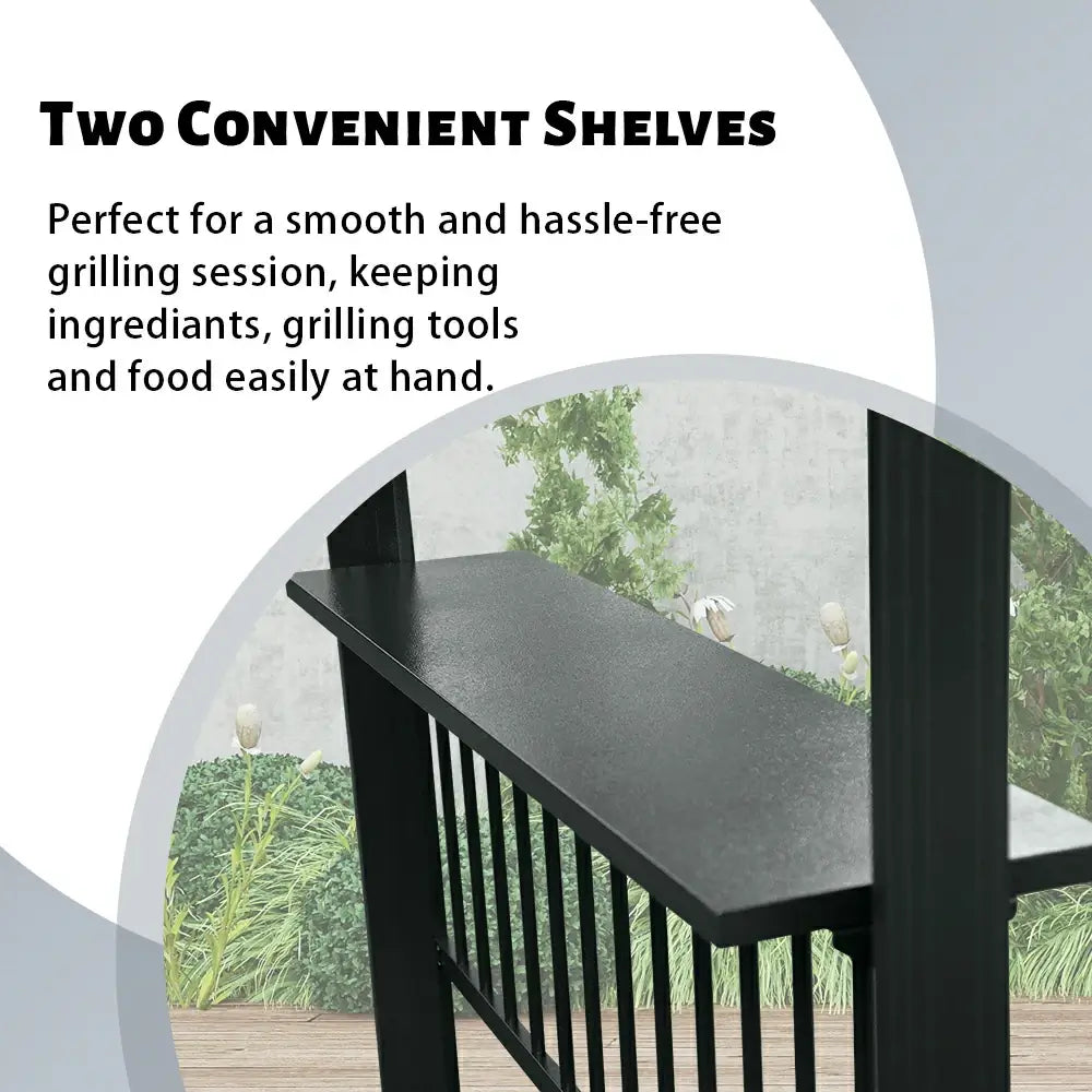 domi grill gazebo sloping roof #color_gray