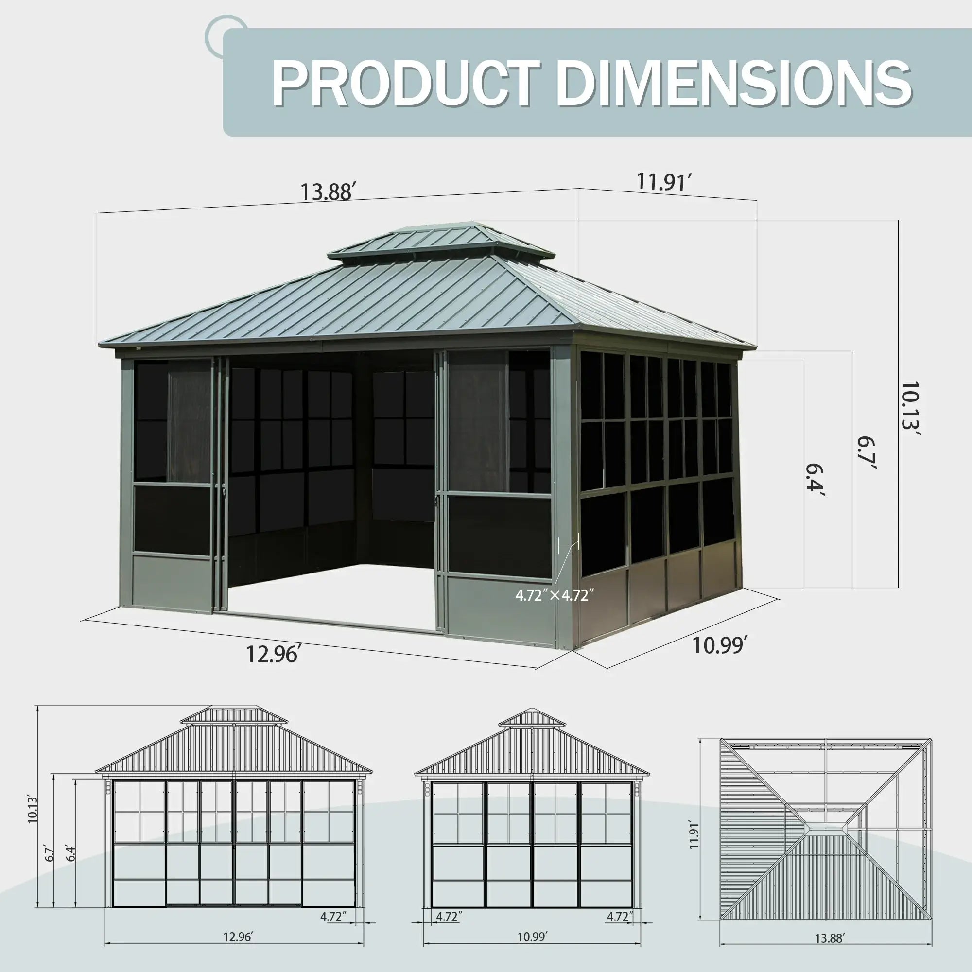 Domi Outdoor Living sunroom