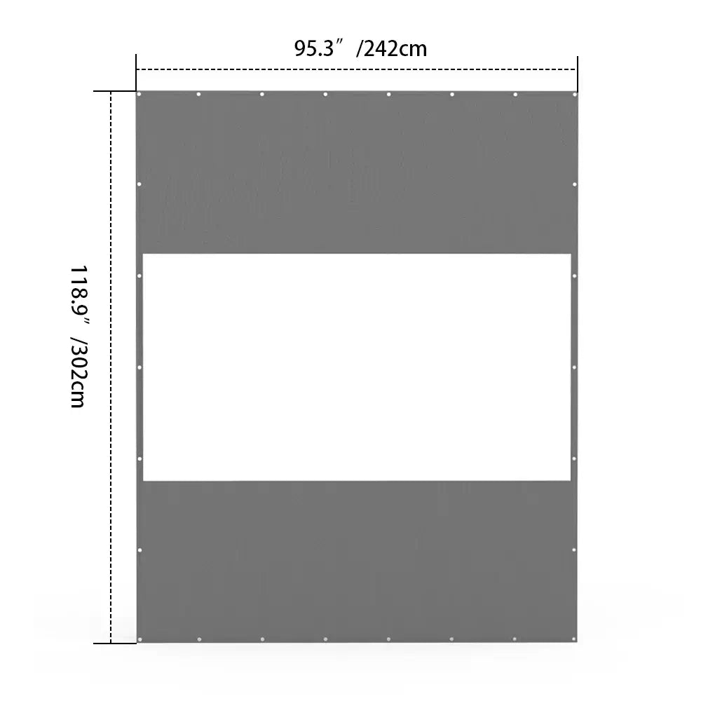 Domi Outdoor Living Outdoor Curtains#Size_8'W×10'H