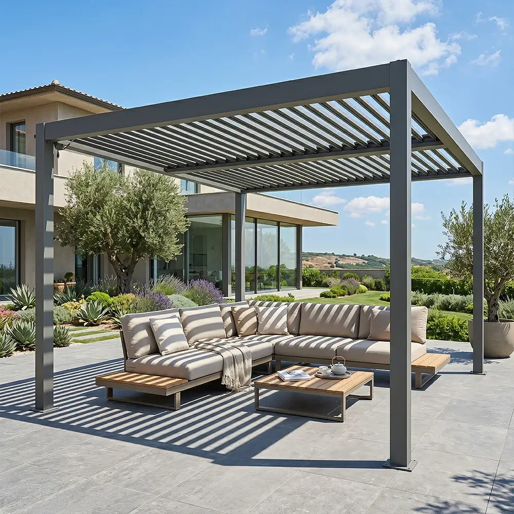 domi louvered pergola#size_10'x16'