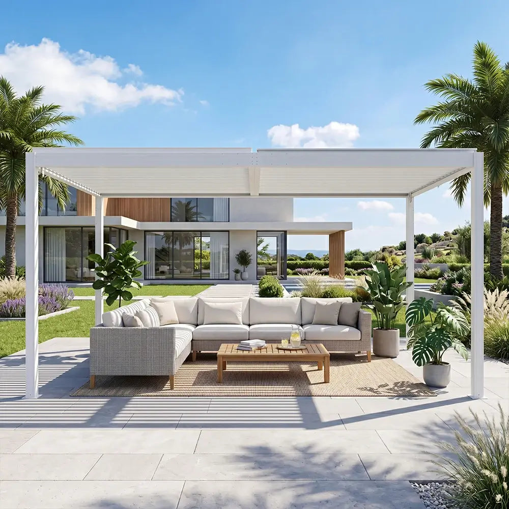 domi louvered pergola#size_10'x16'