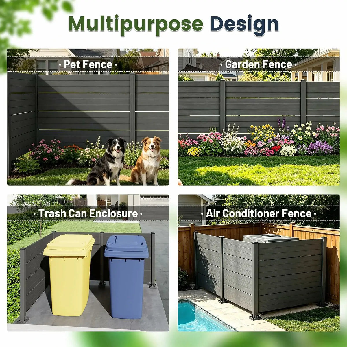 domi hdpe outdoor privacy screen #Color_gray