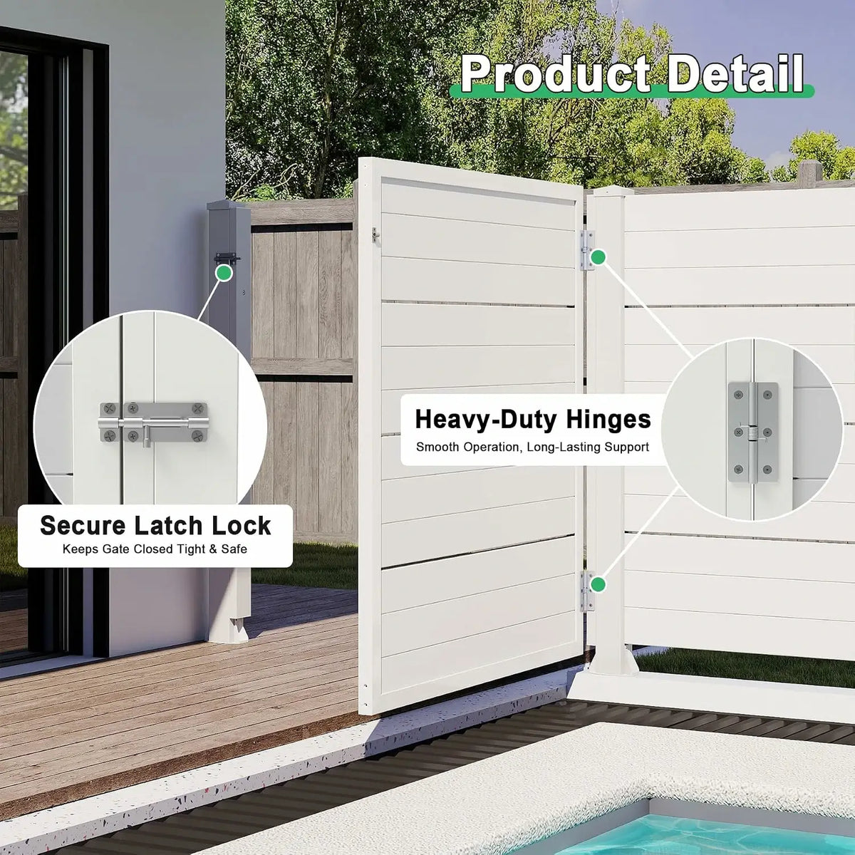 domi hdpe outdoor privacy screen #Color_white