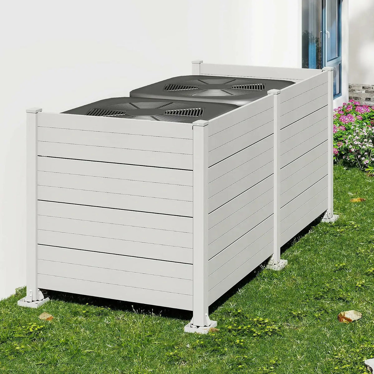domi hdpe outdoor privacy screen #Color_white