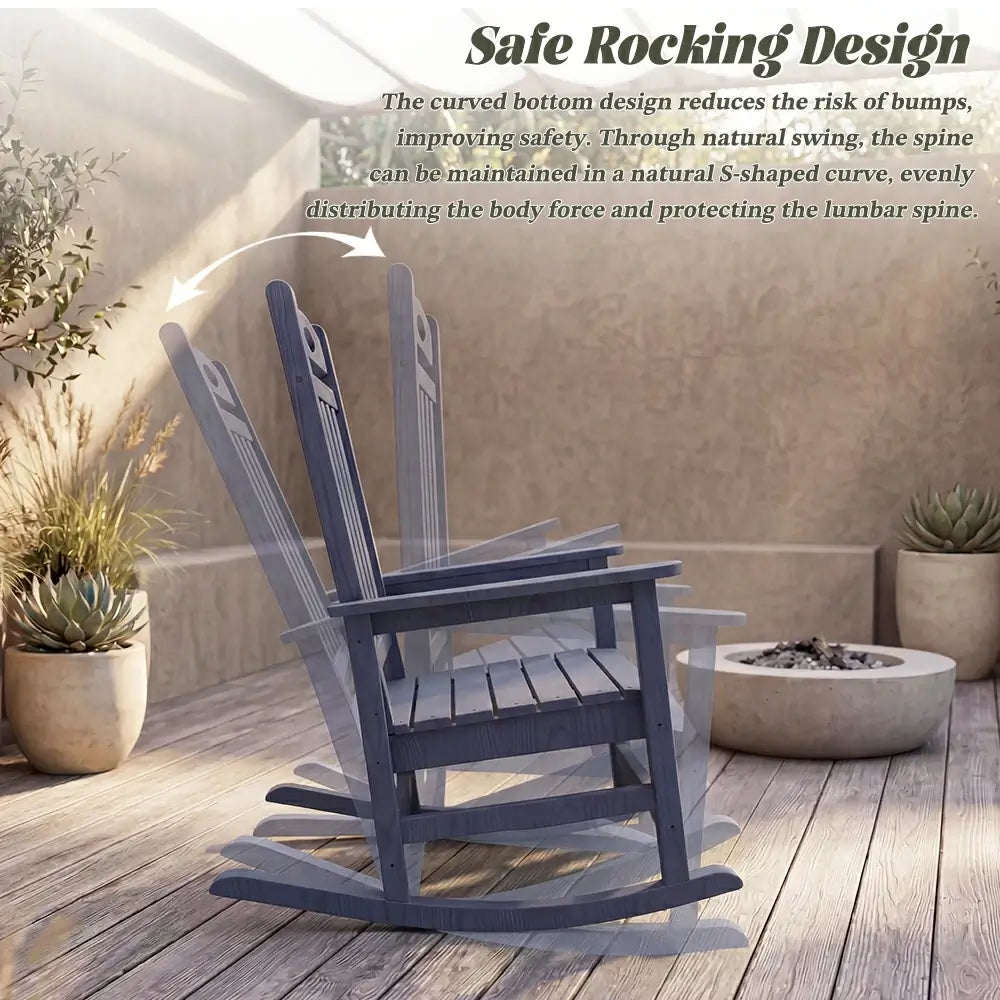 HDPE Classic Rocking Chairs