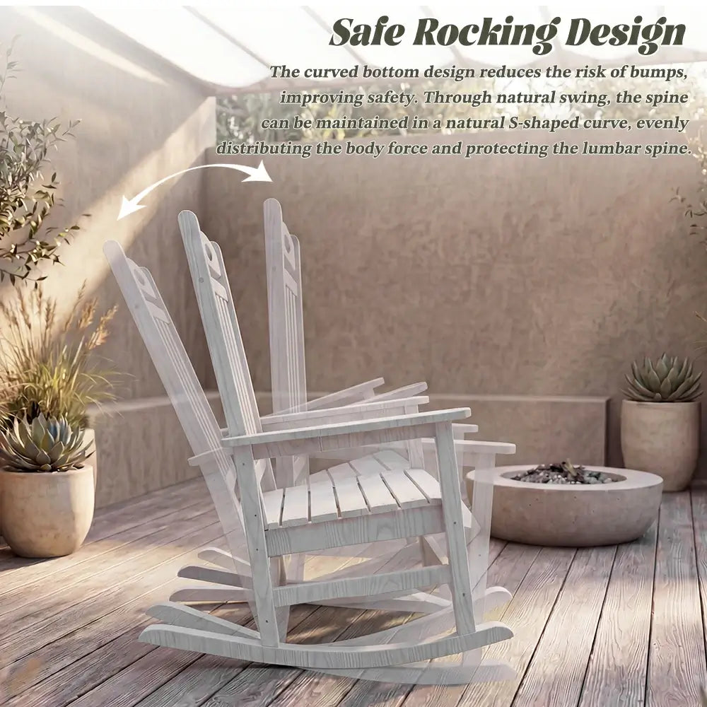 HDPE Classic Rocking Chairs