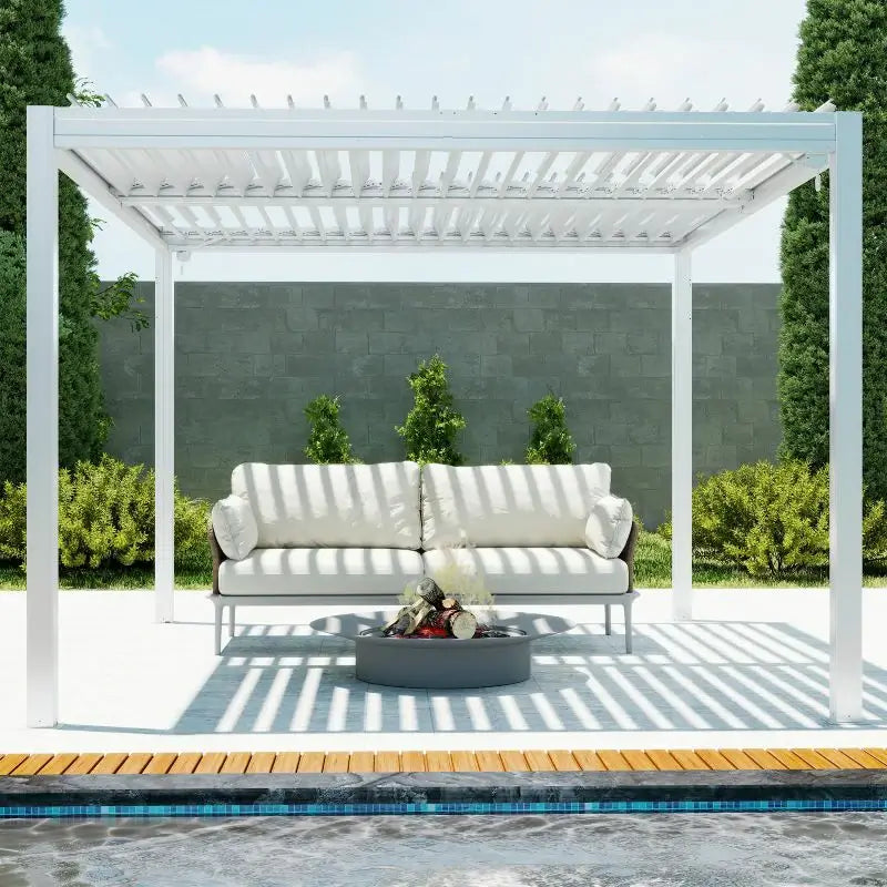 domi louvered pergola#size_10'x12'