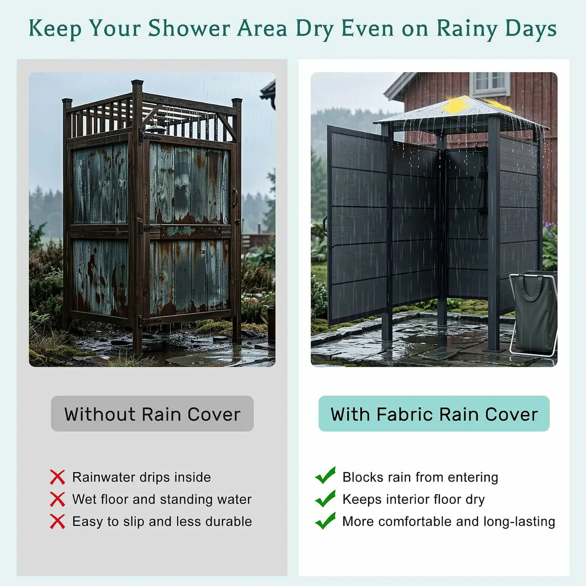 domi outdoor shower enclosure#Color_gray