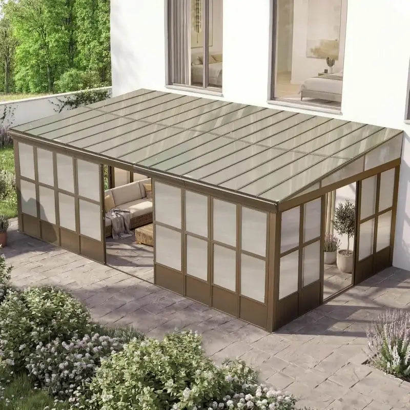domi wall mounted sunroom#size_12'x20'