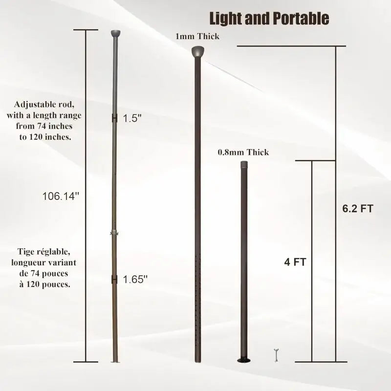Universal Support Post for Gazebo