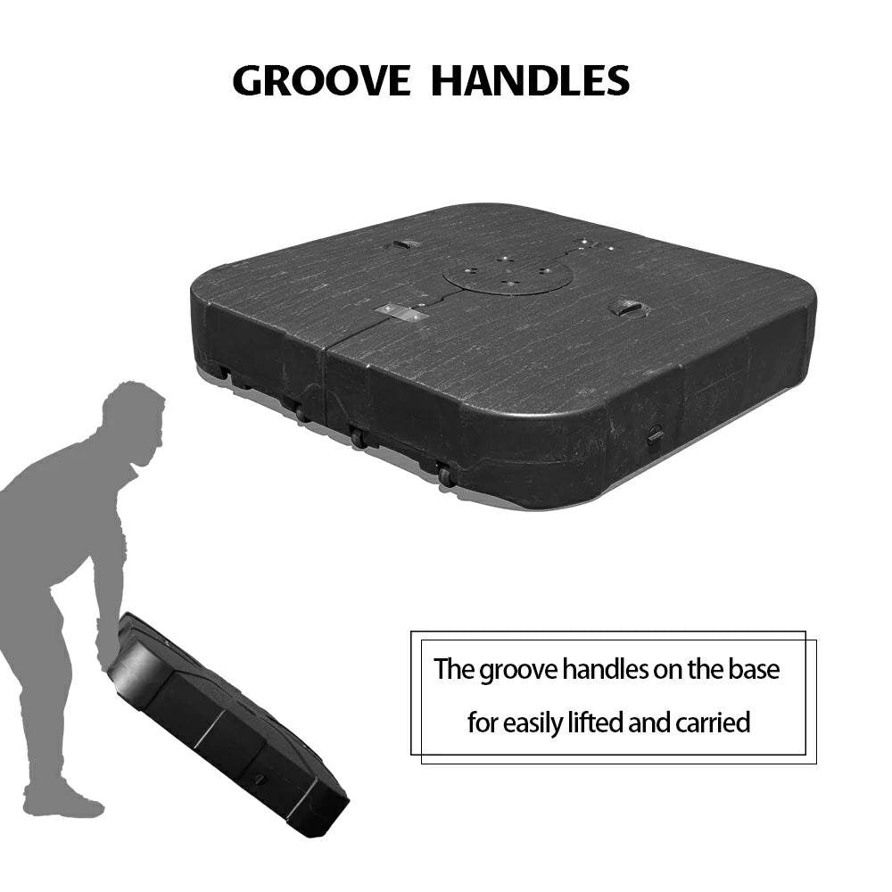 Double Top Cantilever Patio Umbrella Base- 330 LBS