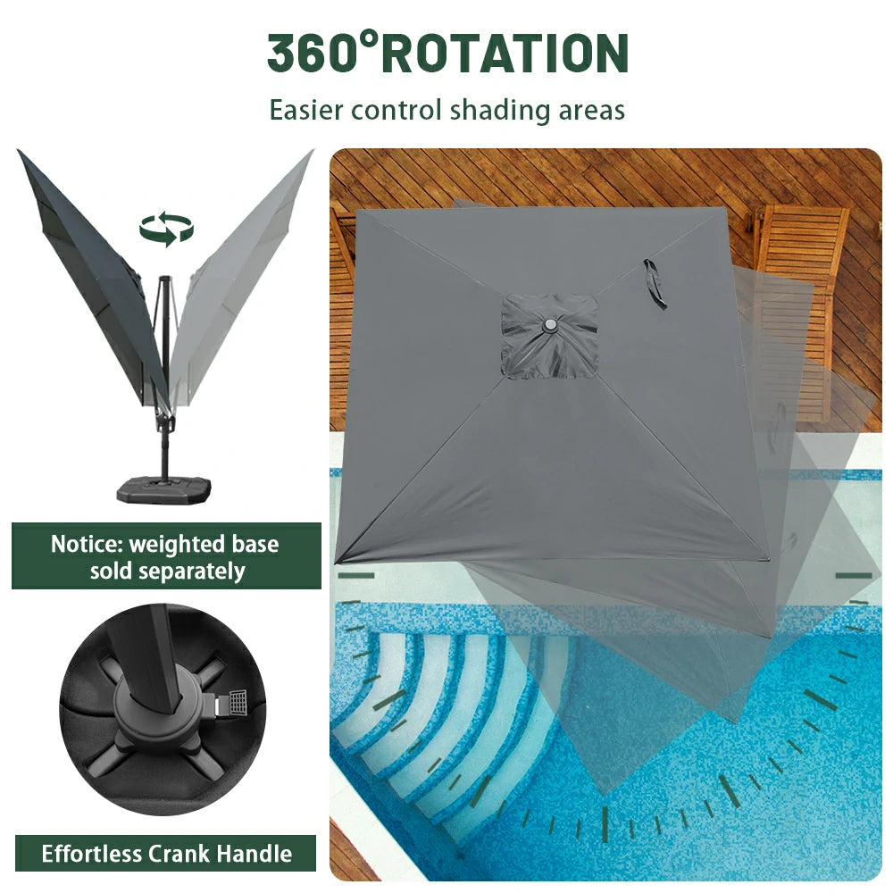 domi cantilever umbrella #size_10'x10'