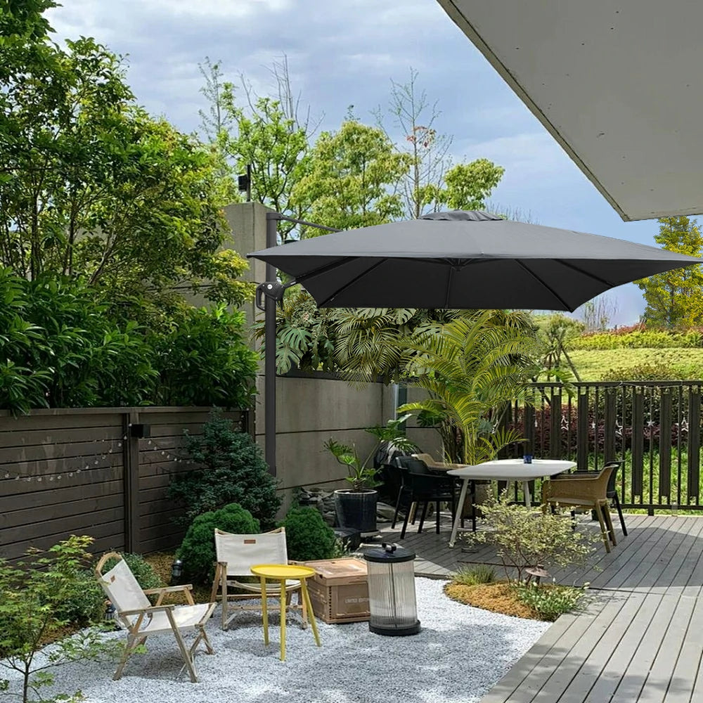 domi cantilever umbrella #size_9'x11.3'