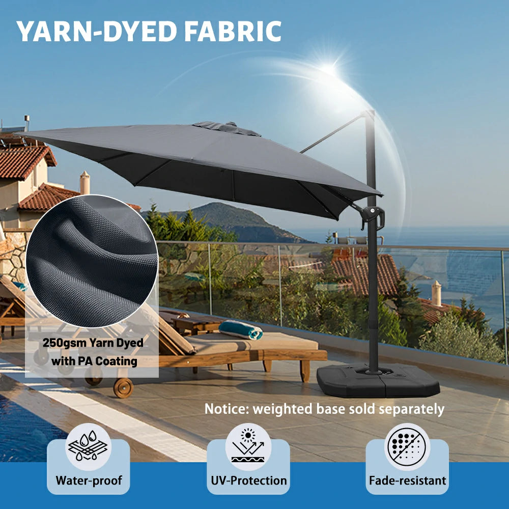 domi cantilever umbrella #size_9'x11.3'