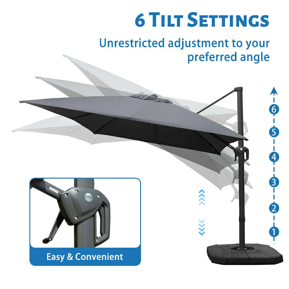 domi cantilever umbrella #size_9'x11.3'