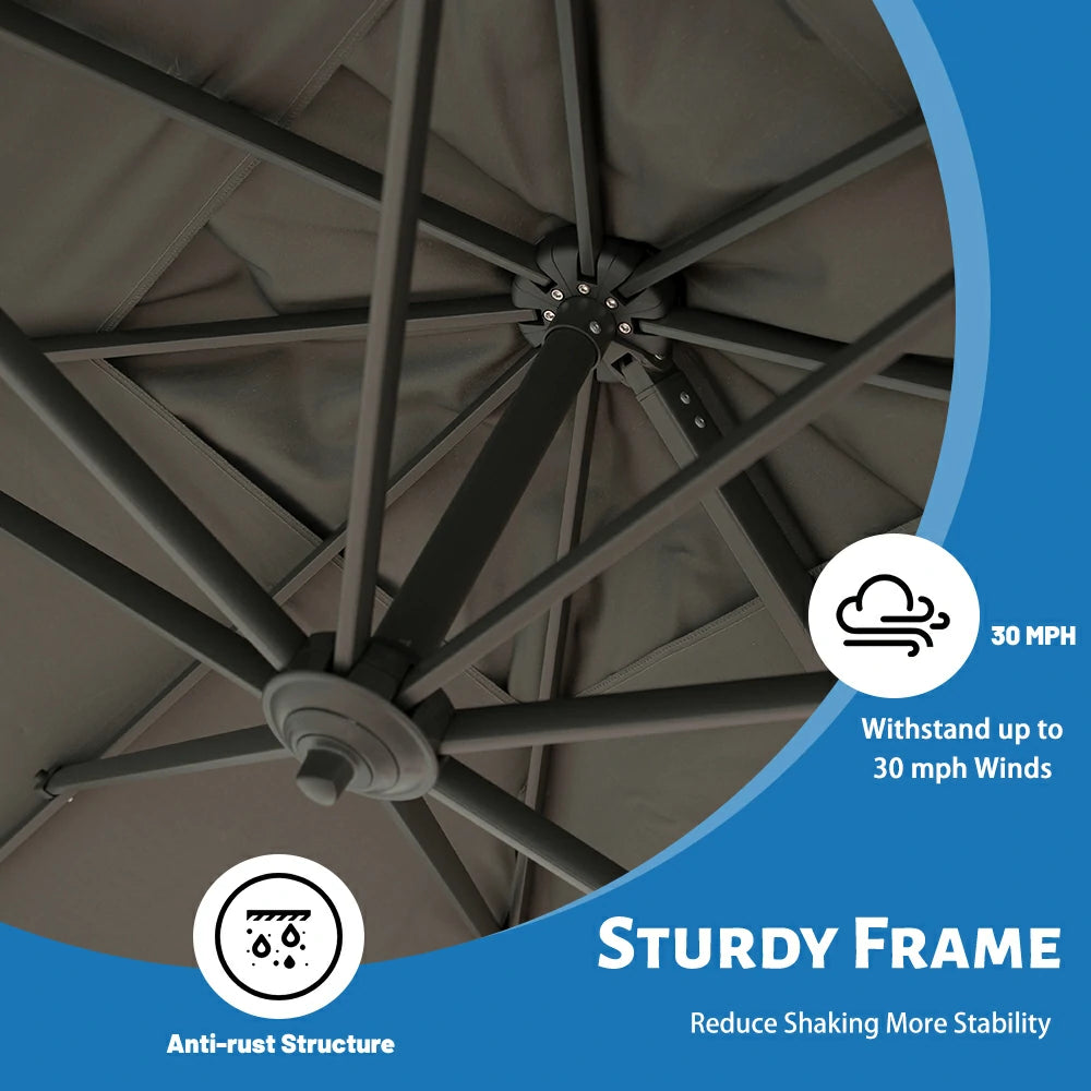 domi cantilever umbrella #size_9'x11.3'