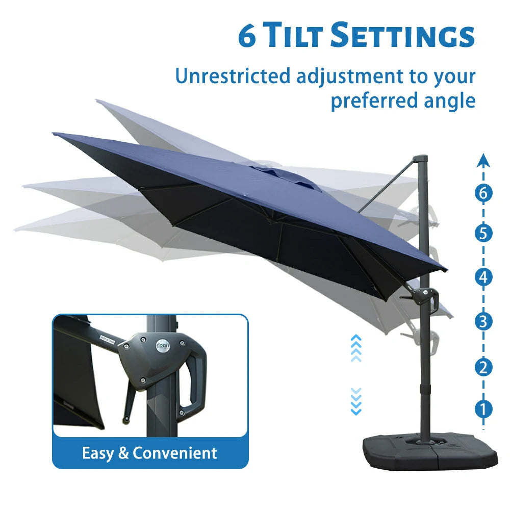 domi cantilever umbrella #size_9'x11.3'