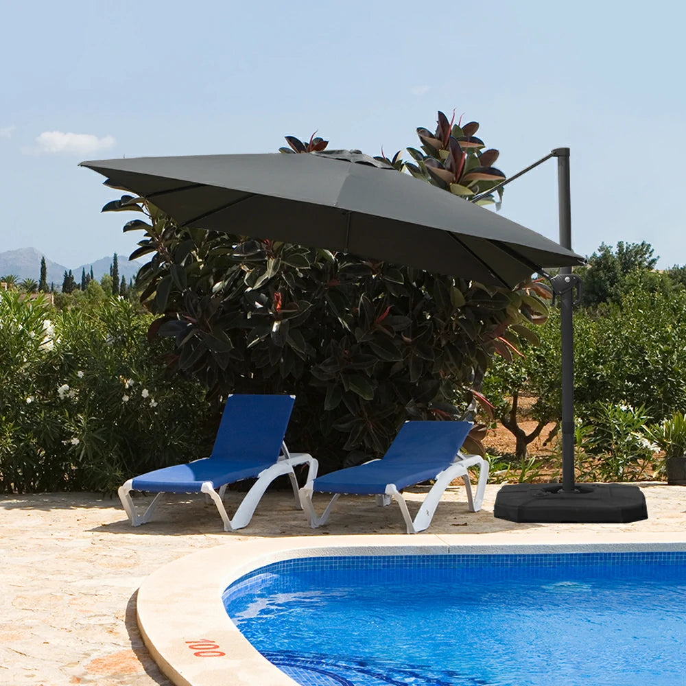 domi cantilever umbrella #size_9'x9'