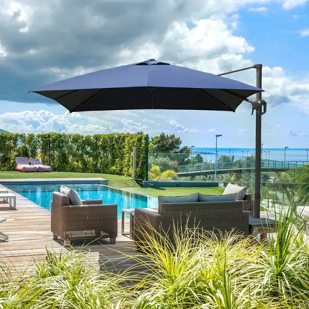 domi cantilever umbrella #size_9'x9'