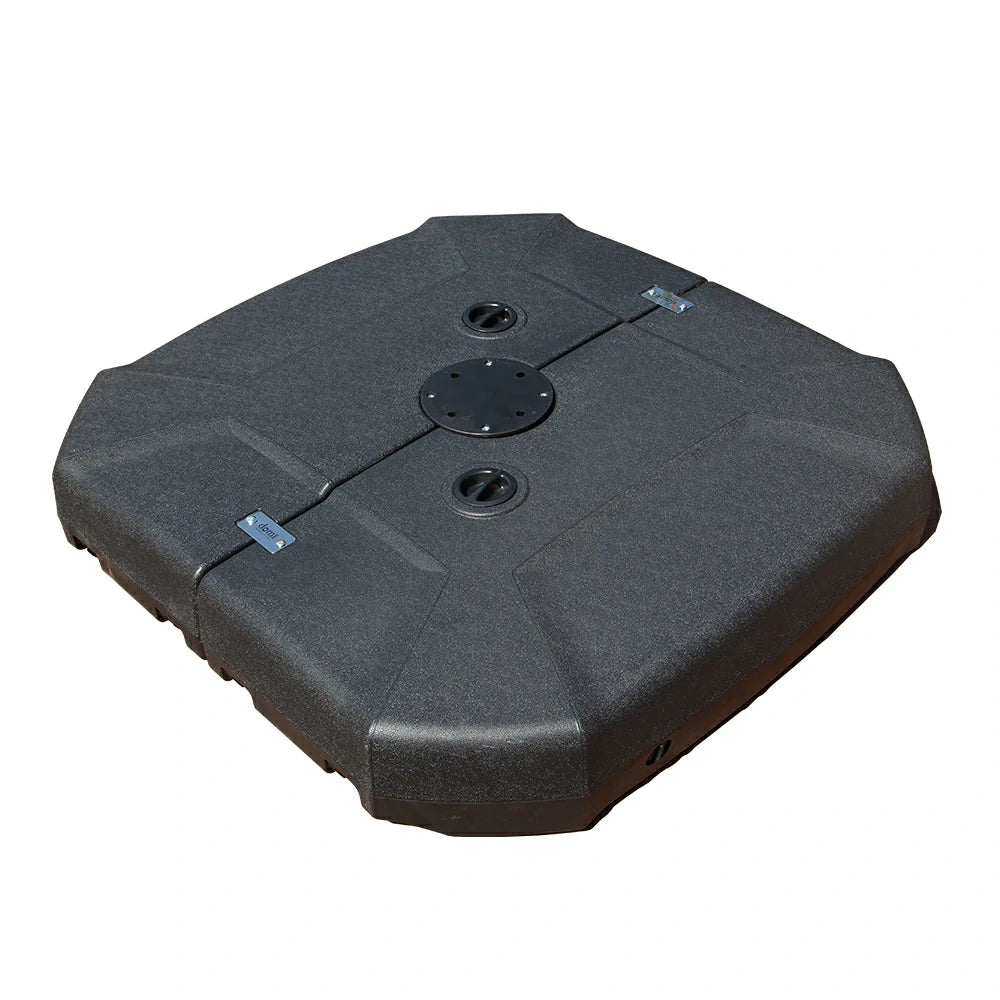 best offset patio umbrella base 440 lb. Universal Metal Patio Umbrella Base with Wheels in Black