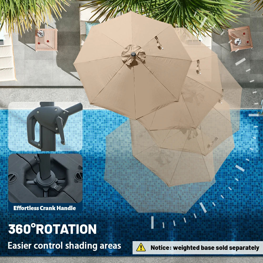 domi cantilever umbrella #size_Ø10'