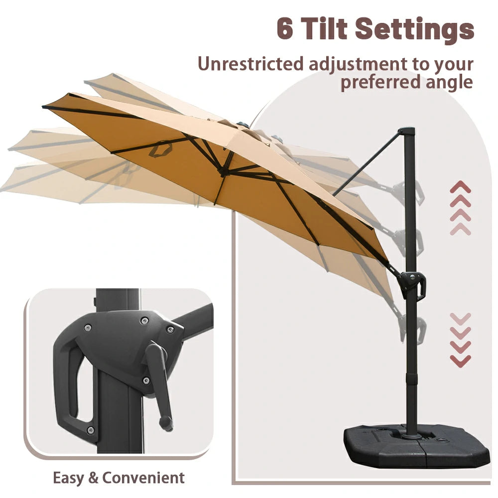 domi cantilever umbrella #size_Ø10'