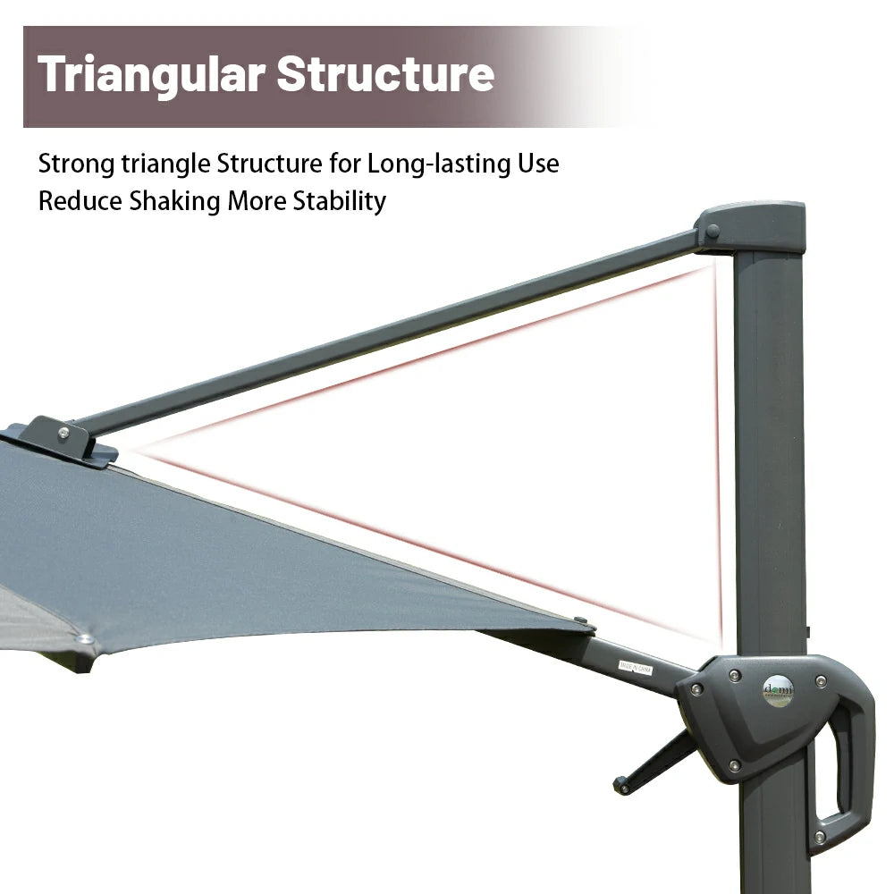 domi cantilever umbrella #size_Ø10'