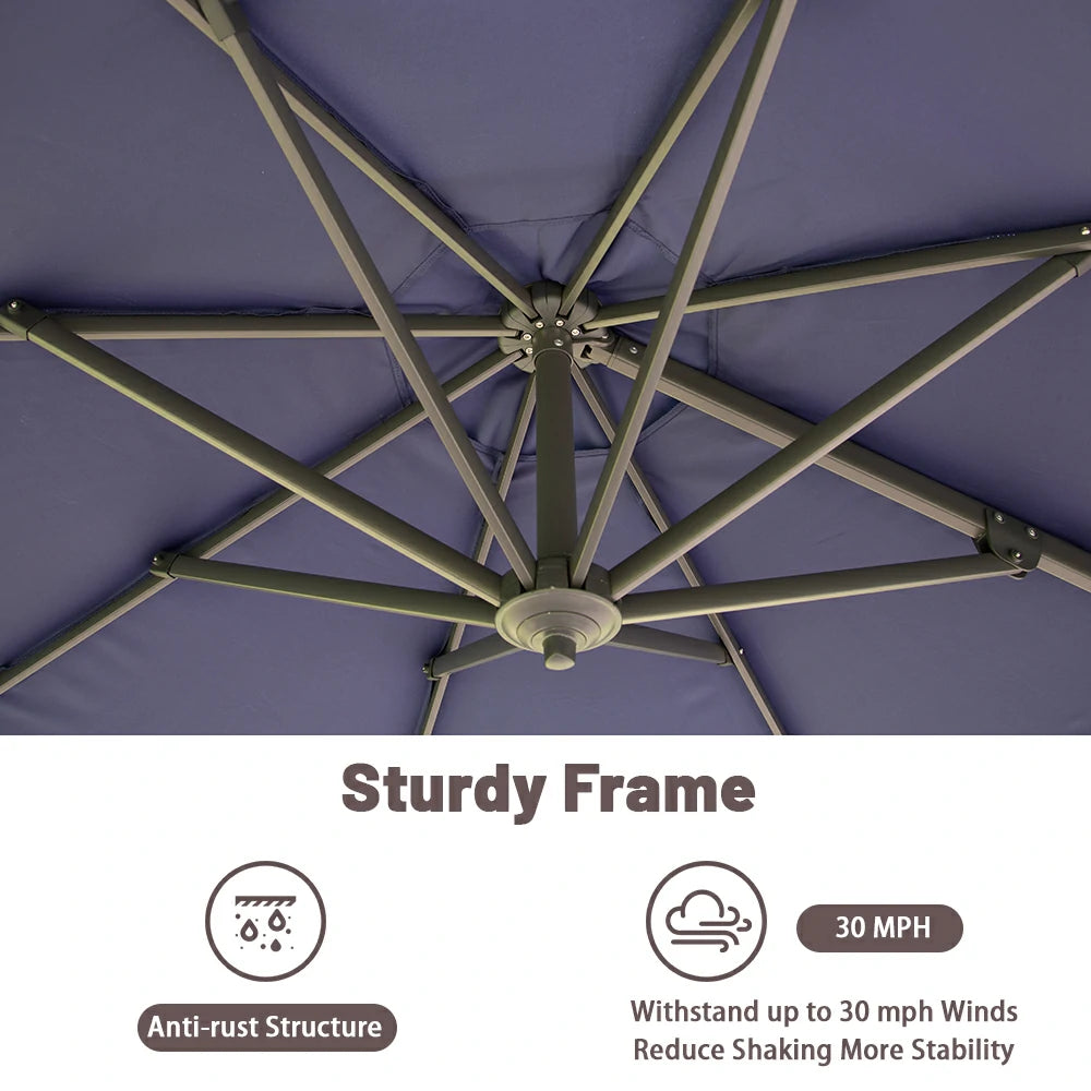 domi cantilever umbrella #size_Ø10'