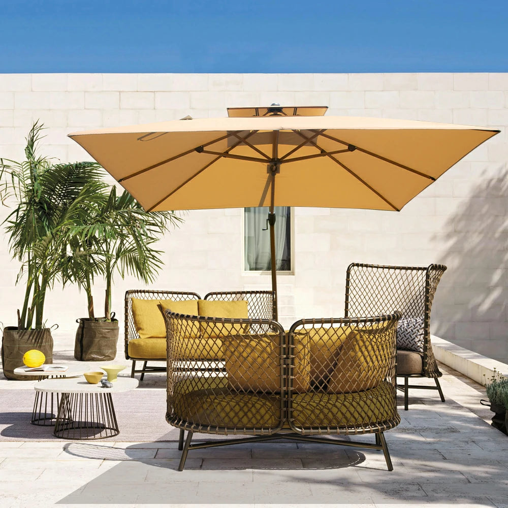 domi cantilever umbrella #color_Beige