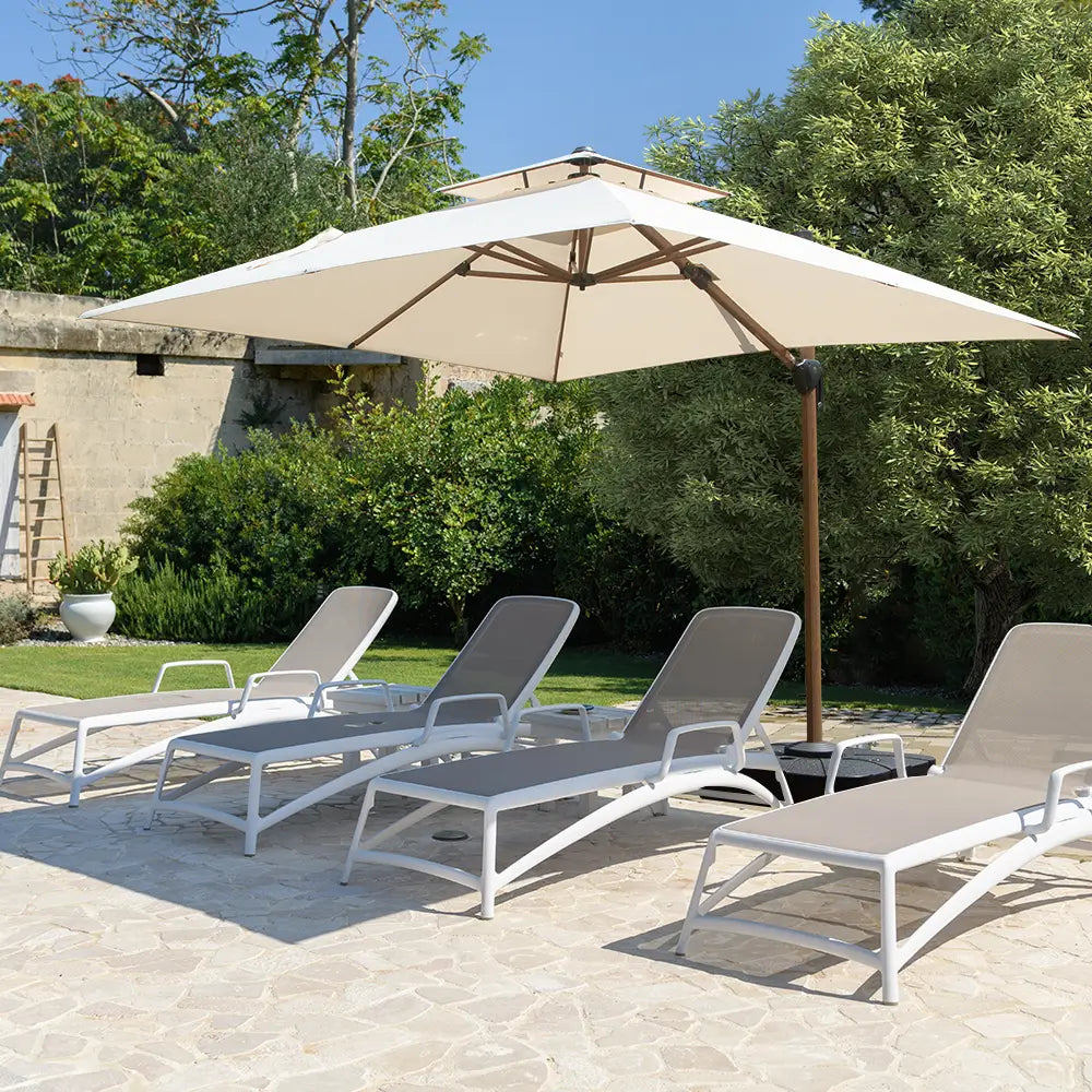 domi cantilever umbrella #color_Cream