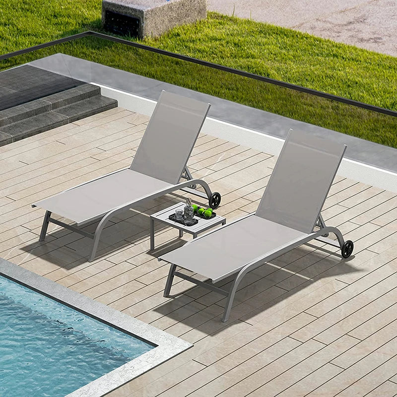 Domi Outdoor Living chaise lounge#color_gray