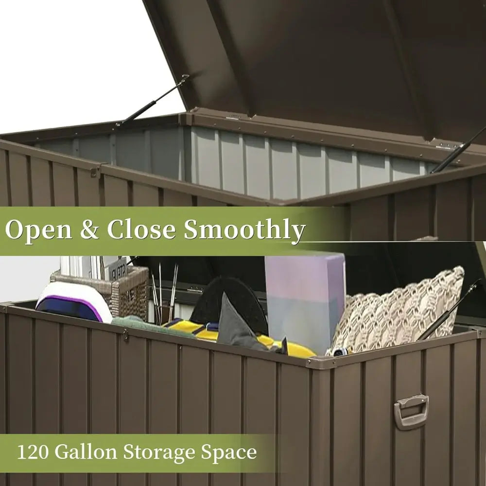 Domi Outdoor Living deck box#capacity_120 gallons