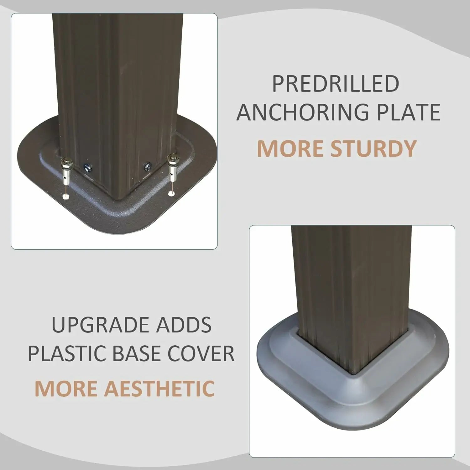 Domi outdoor living Hardtop gazebo#size_10'x13'