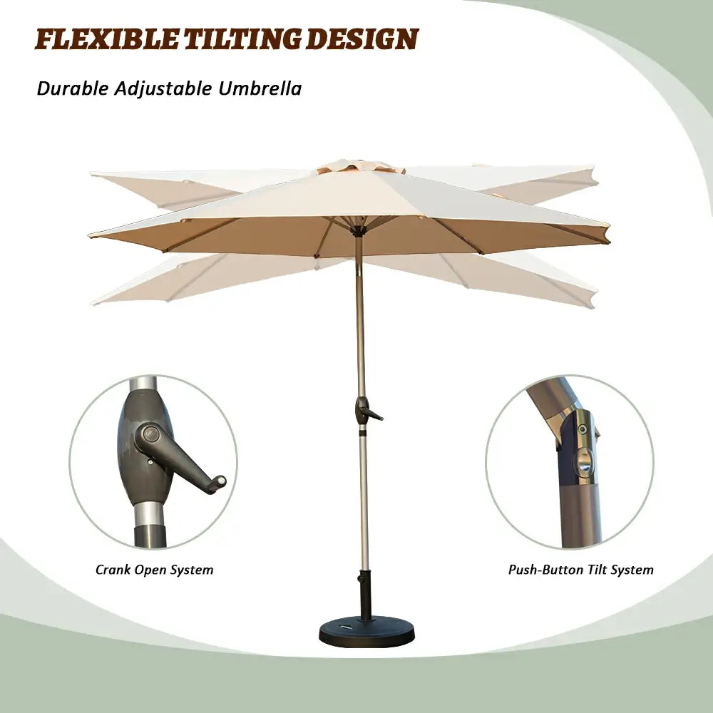 domi market umbrella #color_beige