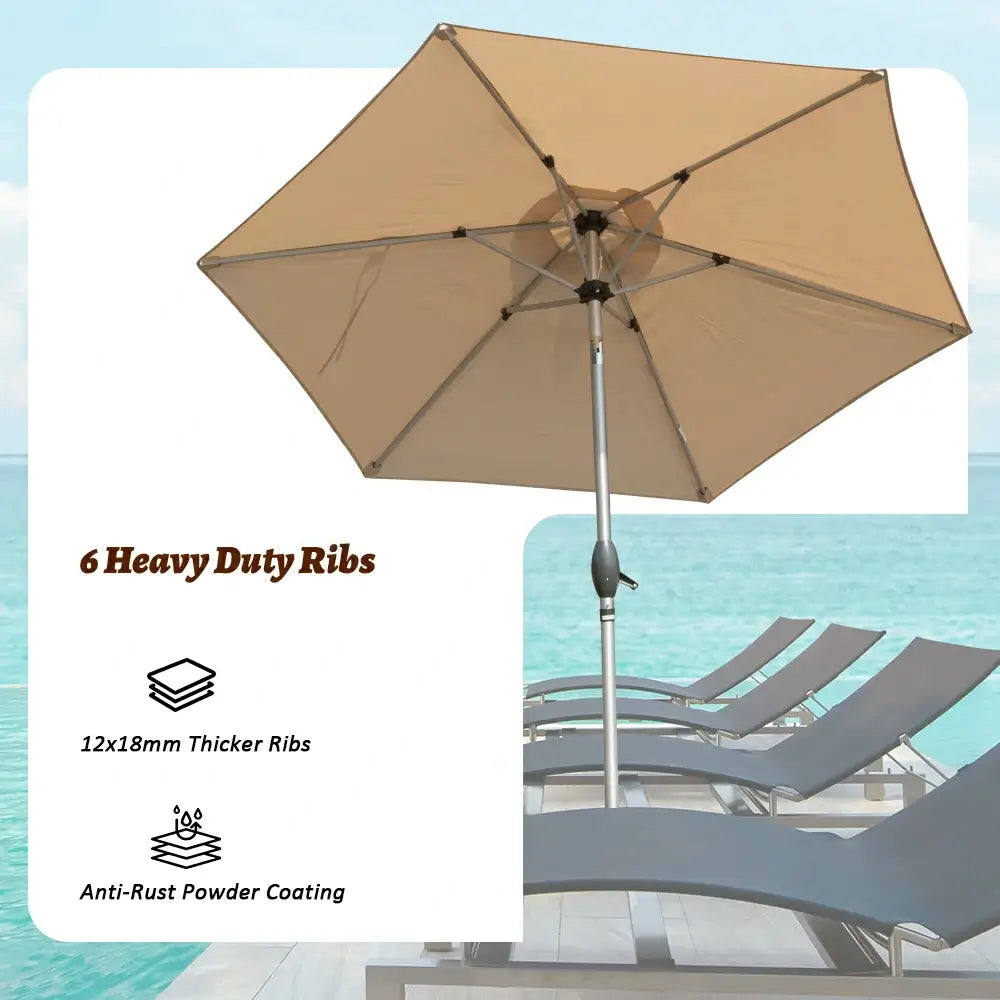 domi market umbrella #color_beige
