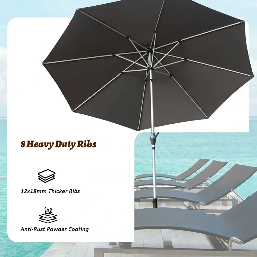 domi market umbrella #color_gray