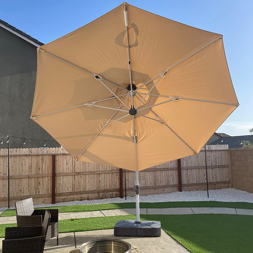 domi patio umbrella #color_Beige