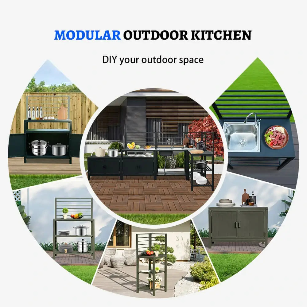 Domi Outdoor Kitchen Set