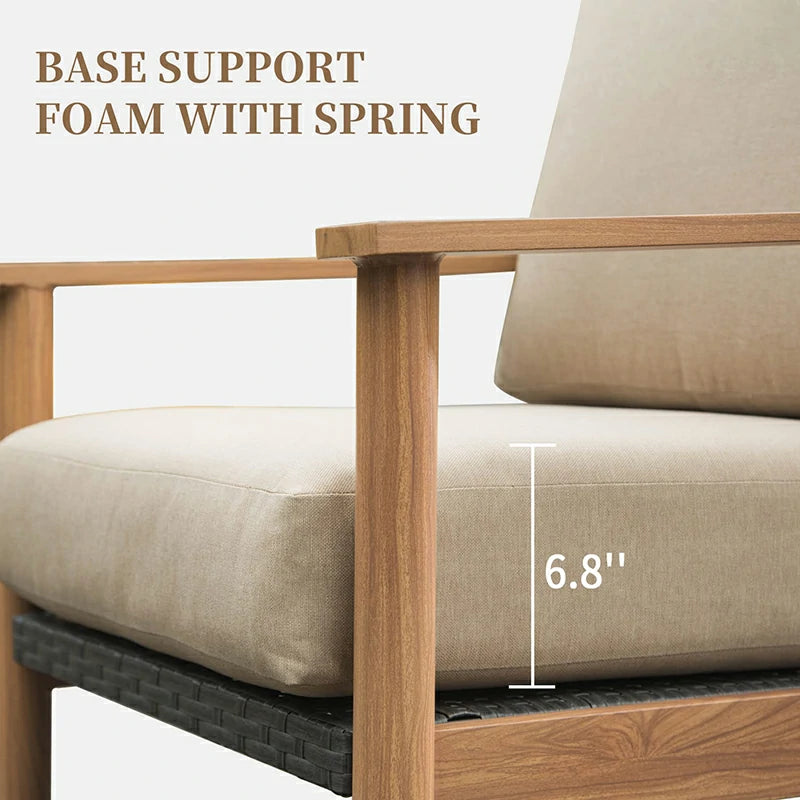 Domi Outdoor Living patio sofa set#color_khaki