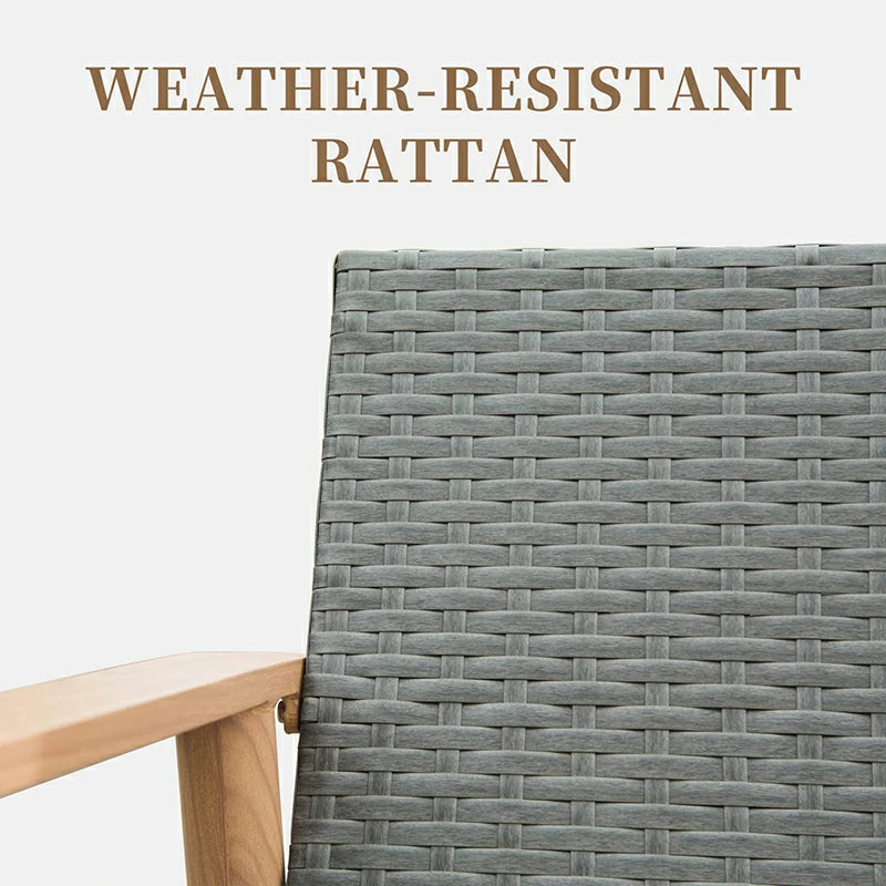Domi Outdoor Living patio sofa set#color_khaki